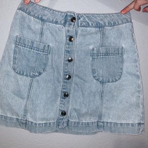 Forever 21 jean skirt